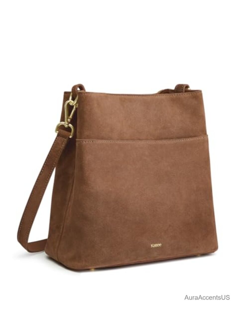 Genuine Leather Tote & Crossbody Bag - Top Grain Pebbled Cowhide with Magnetic